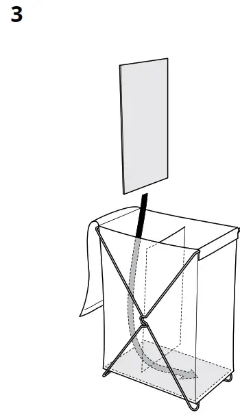 IKEA TORKIS Laundry Basket - Figure3