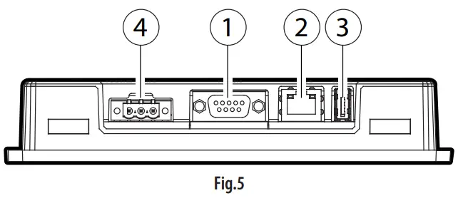 CAREL PGB10010FA0D0 Pgdx 10 Inch Graphic Terminal - Terminals