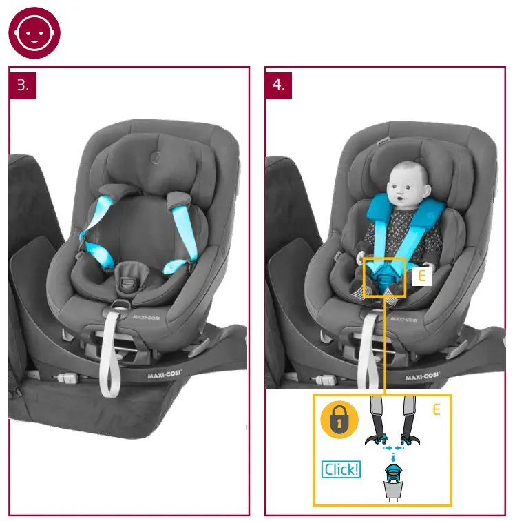 MAXI-COSI Pearl 360 Baby Car Seat - figure 11