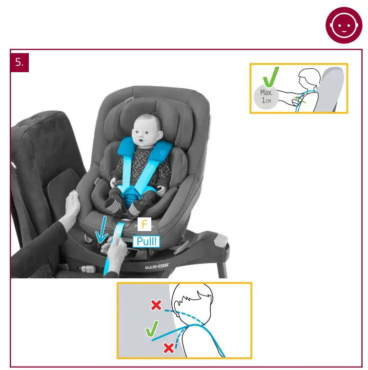 MAXI-COSI Pearl 360 Baby Car Seat - figure 12