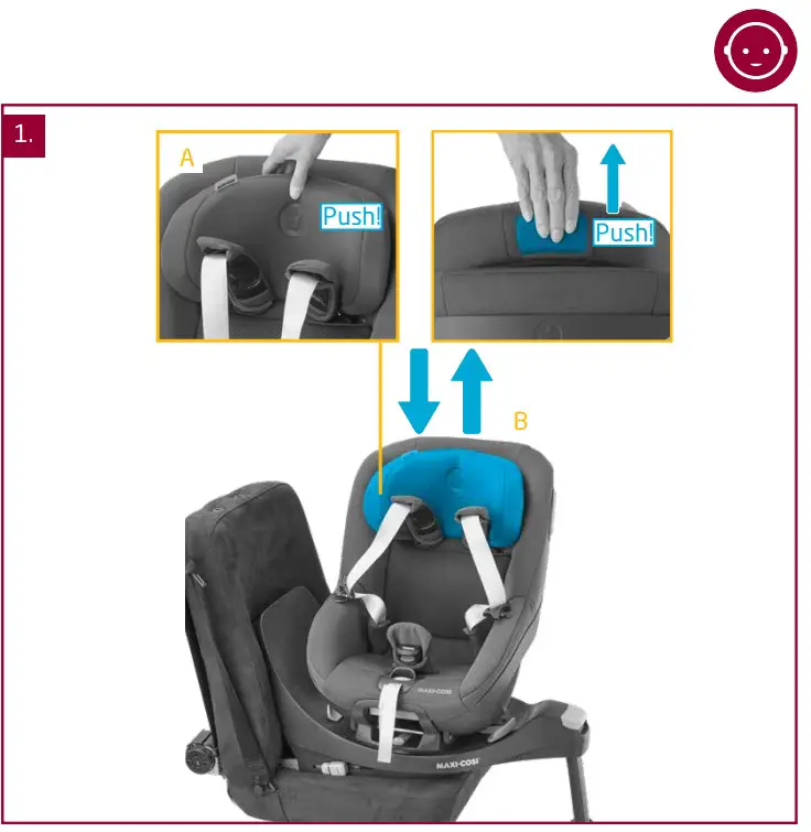 MAXI-COSI Pearl 360 Baby Car Seat - figure 14