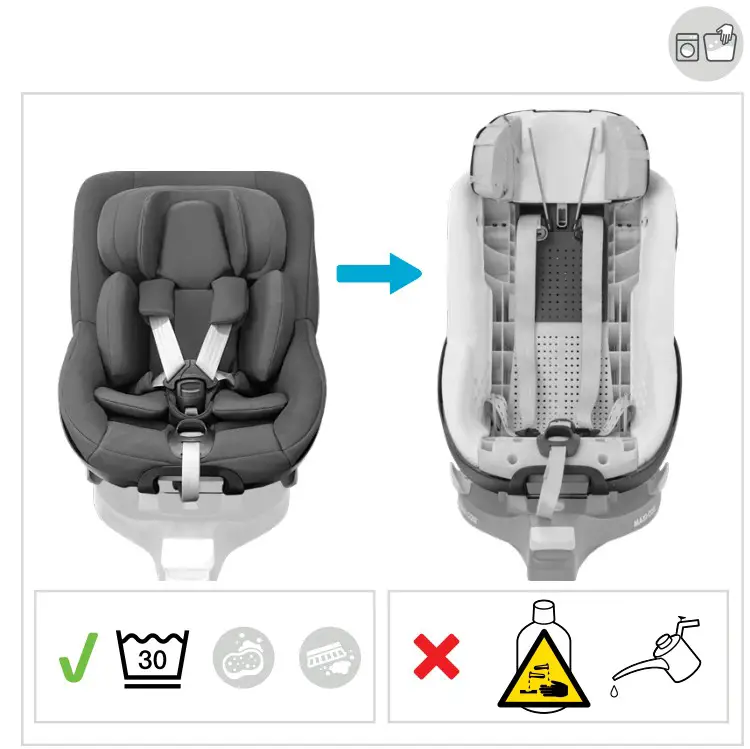 MAXI-COSI Pearl 360 Baby Car Seat - figure 19