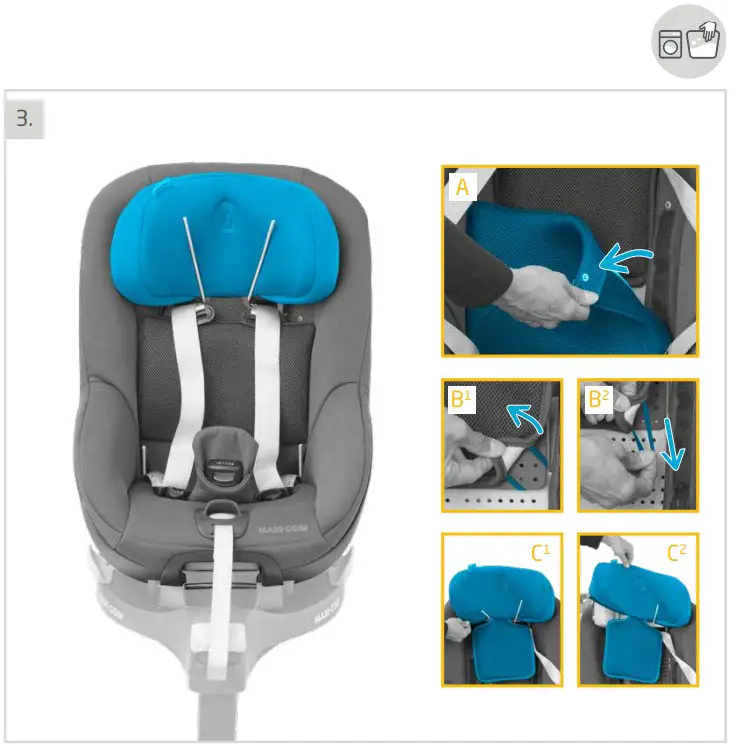 MAXI-COSI Pearl 360 Baby Car Seat - figure 25