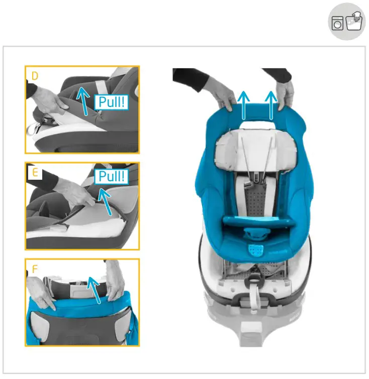 MAXI-COSI Pearl 360 Baby Car Seat - figure 27