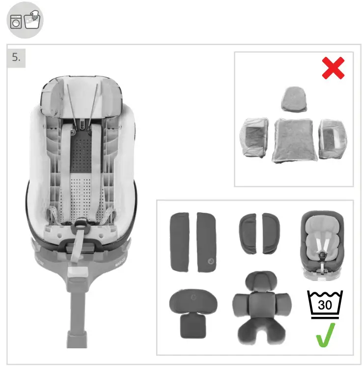 MAXI-COSI Pearl 360 Baby Car Seat - figure 28