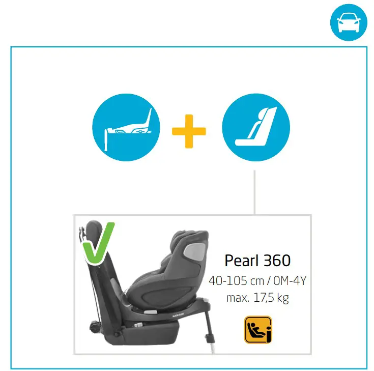 MAXI-COSI Pearl 360 Baby Car Seat - figure 3