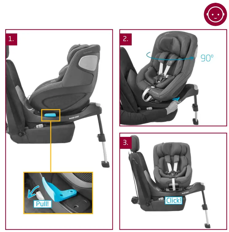 MAXI-COSI Pearl 360 Baby Car Seat - figure 8