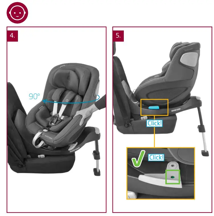 MAXI-COSI Pearl 360 Baby Car Seat - figure 9