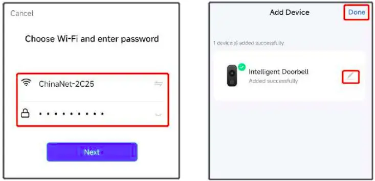 Set up your Doorbell