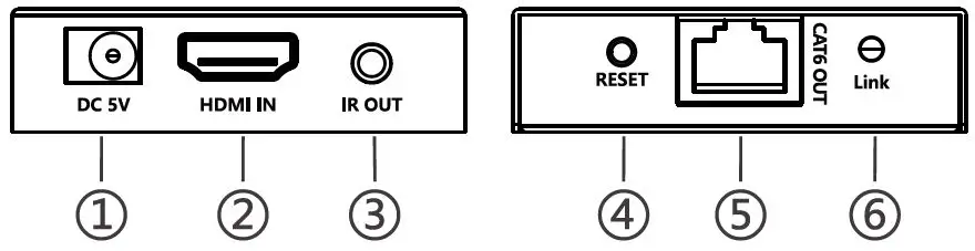 eiRa-ER2601EXP-HDMI-Extender-Over-CAT6-(70M)-PoC-fig- (2)
