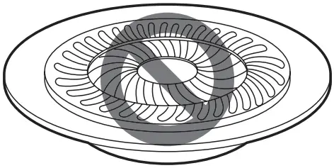 LG CBGJ3027 Gas Cooktop - Top Grills