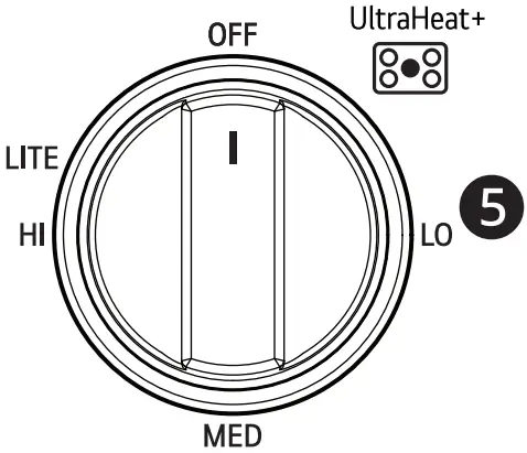 LG CBGJ3027 Gas Cooktop - UltraHeat
