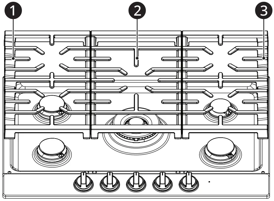 LG CBGJ3027 Gas Cooktop - several hours