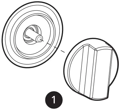 LG CBGJ3027 Gas Cooktop - stems