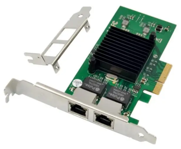 ER3014 Pcie X4 To 2-Port Gigabit Ethernet Card Intel Chipset