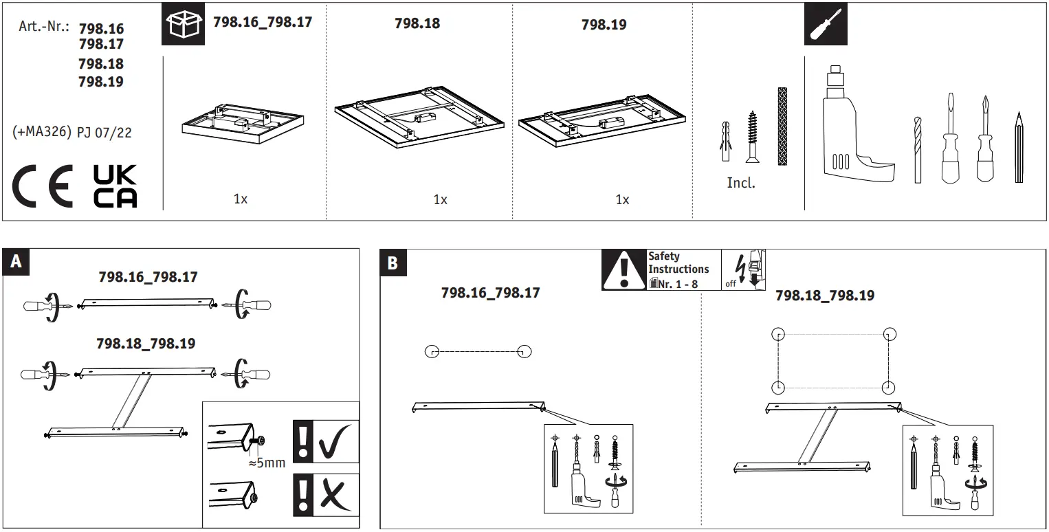 Paulmann 798.16 Velora LED Panel - Figure 1