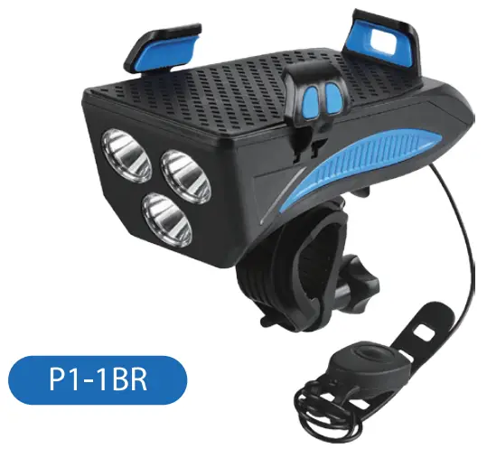 ROCKBROS P1-1BR Bicycle Lamp Powerbank and Smartphone Holder -