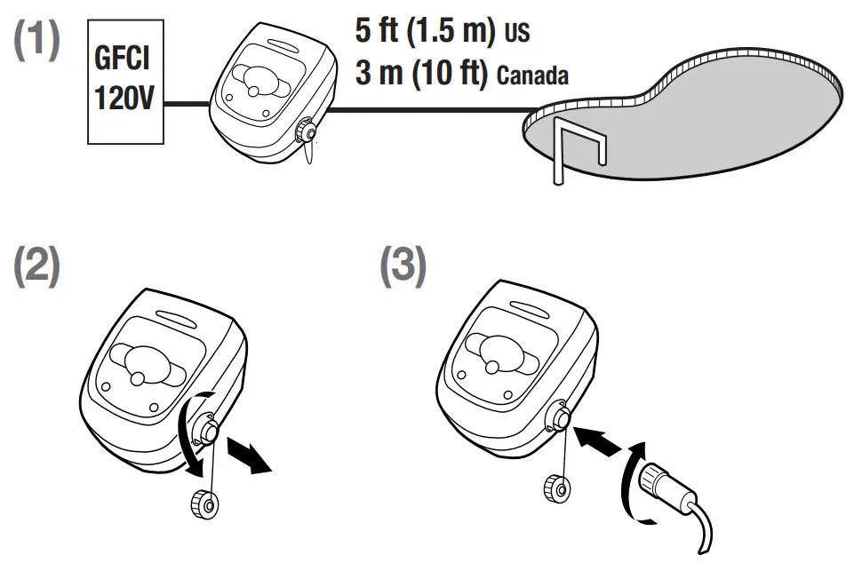 Connect the Floating Cable