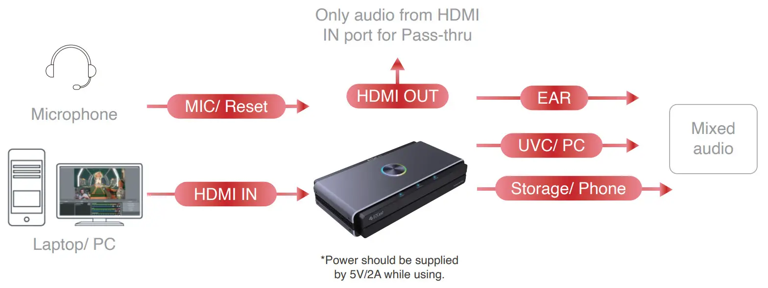 EZCast CatchU B1 Grabber - MIC