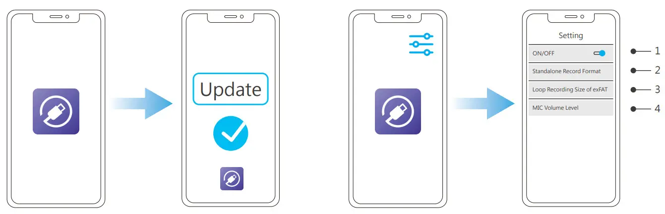 EZCast CatchU B1 Grabber - settings