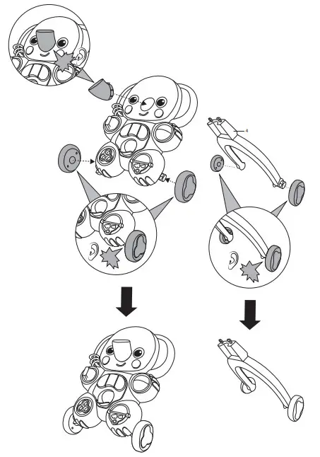 bright starts 12892-MEWS 2-in-1 Ball Play Walker - fig 1