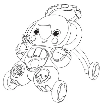 bright starts 12892-MEWS 2-in-1 Ball Play Walker - fig 5