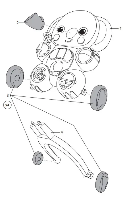 bright starts 12892-MEWS 2-in-1 Ball Play Walker - fig