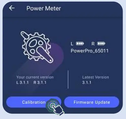 Calibrate/zero Reset