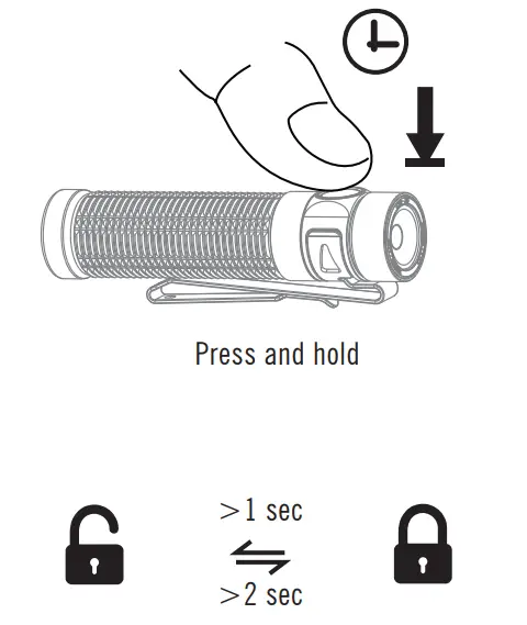 OLIGHT Baton 3 Pro Flashlight Hands - Figure 4