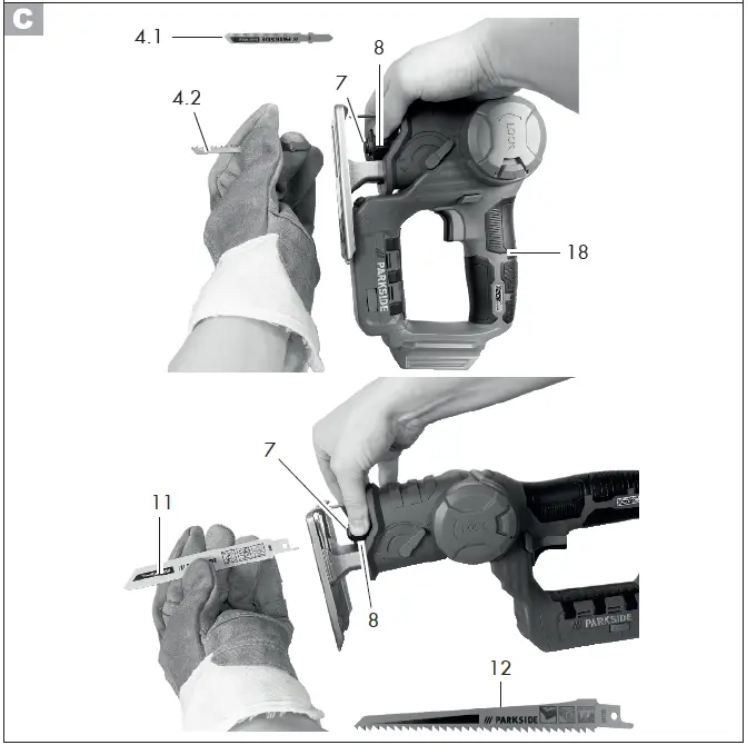 PARKSIDE-PSSSA-20-Li-B2-Cordless-Jigsaw-and-Sabre-Saw-fig-3