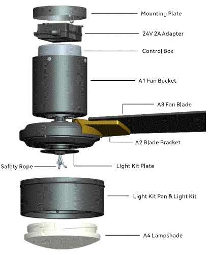 CARRO-CES525B5L-FM-Integrated-LED-DC-Motor-Smart-Ceiling-Fan-fig-5