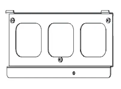 A. Mount the wall bracket