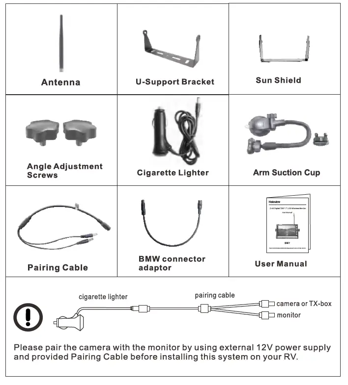 Haloview-SM7-2-4G-Digital-720 7-Inch-LCD-Wireless-Monitor-FIG- (1)