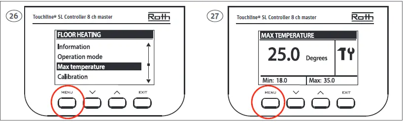 Roth Touchline SL Plus Room Thermostat 10