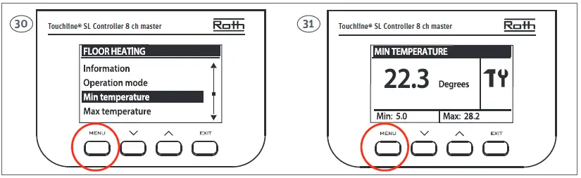 Roth Touchline SL Plus Room Thermostat 12