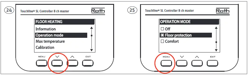 Roth Touchline SL Plus Room Thermostat 9