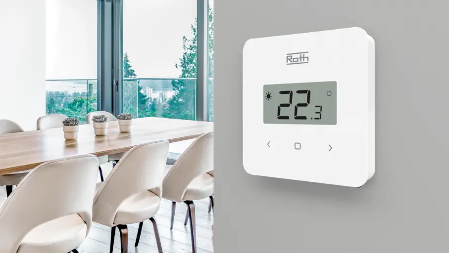 Roth Touchline Sl Plus Room Thermostat Instruction Manual Roth Touchline Sl Plus Room Thermostat Instruction Manual