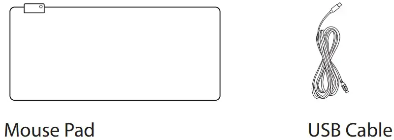 ADX ALARGBM23 RGB Mouse Pad - Fig