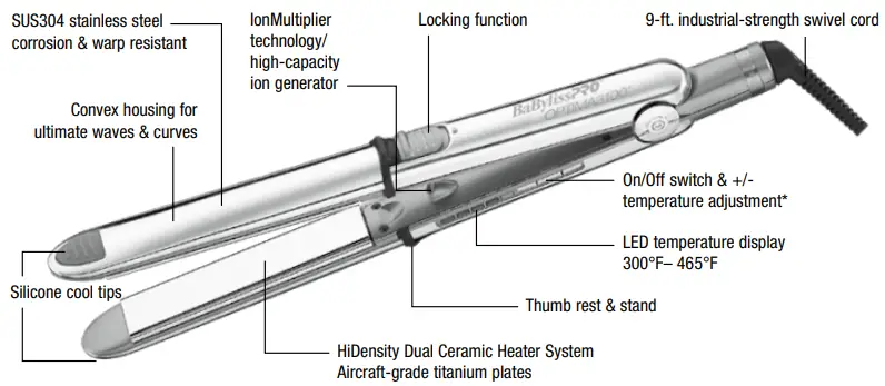 BABYLISSPRO-BNT3100TUZ-Professional-Straightener-FIG 2