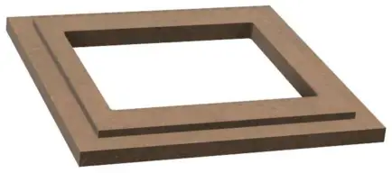 PARTS EXPRESS E180HE-44 Powered Epique 7 Inch Mini Subwoofer Kit - Back Panel