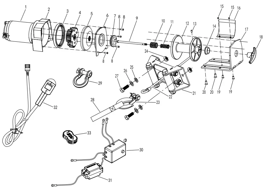 Parts List and Assembly Diagram