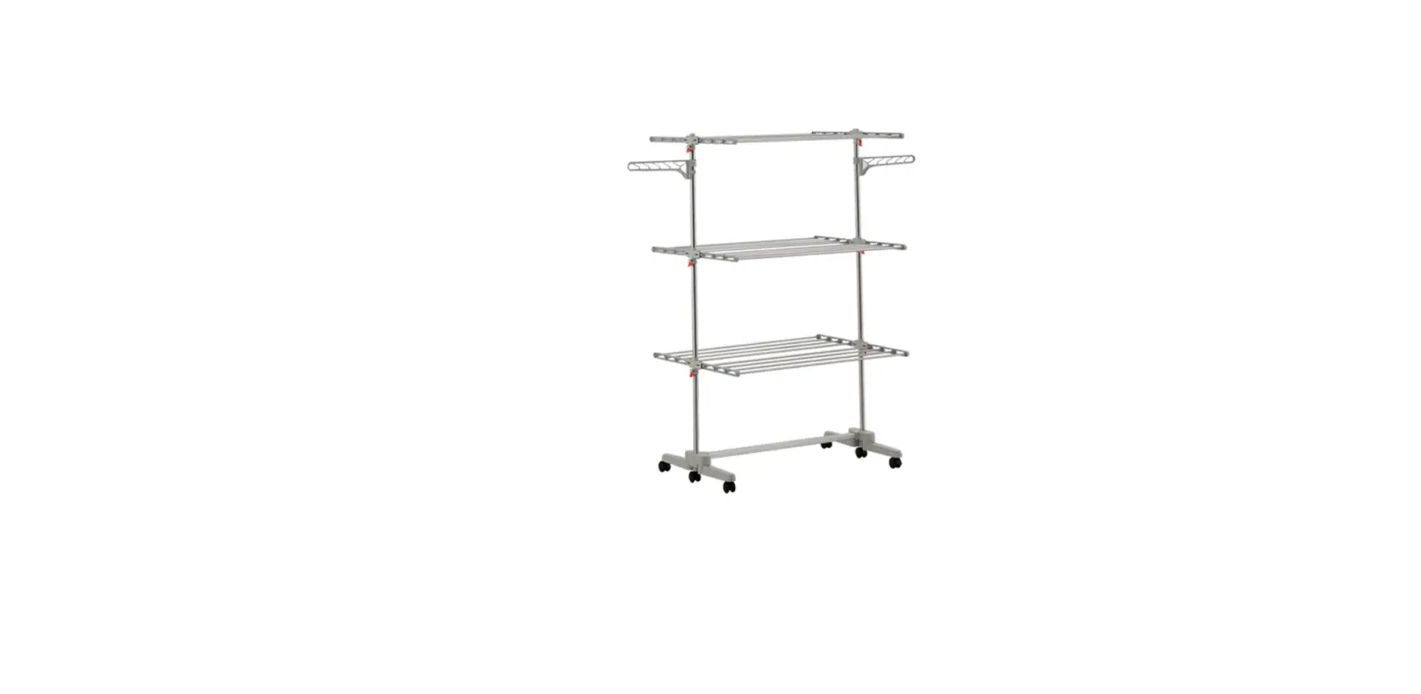 Hulife Hldr-6000 3-tier Foldable Clothes Drying Rack Instruction Manual