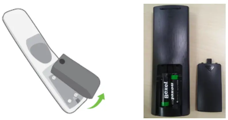 LG OLED48C2 OLED TV - Batteries