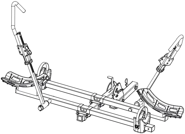 Foldable Platform Style Bicycles Carrier