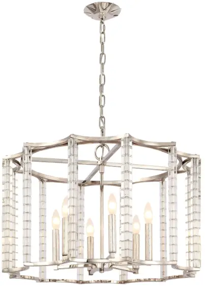 CRYSTORAMA 8856-PN Carson Six Light Chandelier product