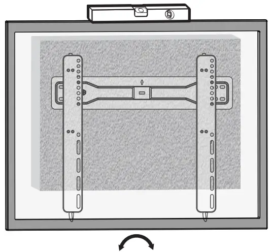 Neomounts LED W400BLACK TV Wall Mount - Alignment