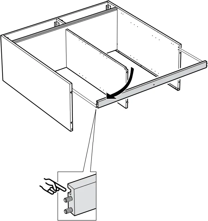 IKEA AA-2279344-2 Idanaes Cabinet with Bi-folded Glass Doors - 16