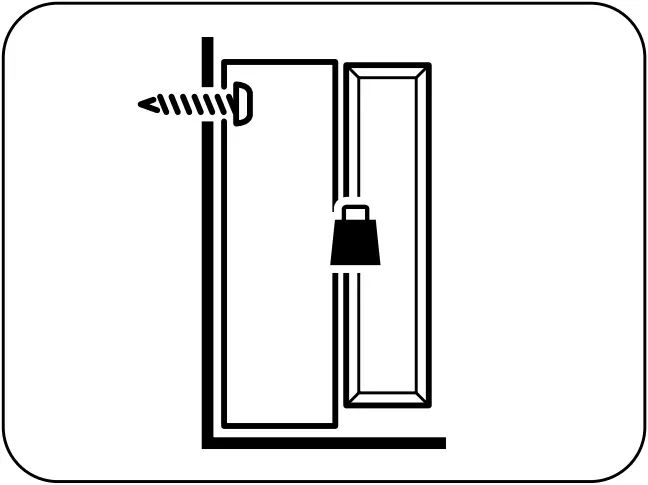 IKEA AA-2279344-2 Idanaes Cabinet with Bi-folded Glass Doors - 36b