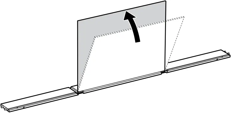 IKEA AA-2279344-2 Idanaes Cabinet with Bi-folded Glass Doors - 52