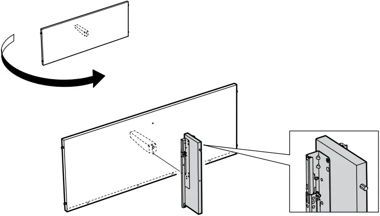 IKEA AA-2279344-2 Idanaes Cabinet with Bi-folded Glass Doors - 6